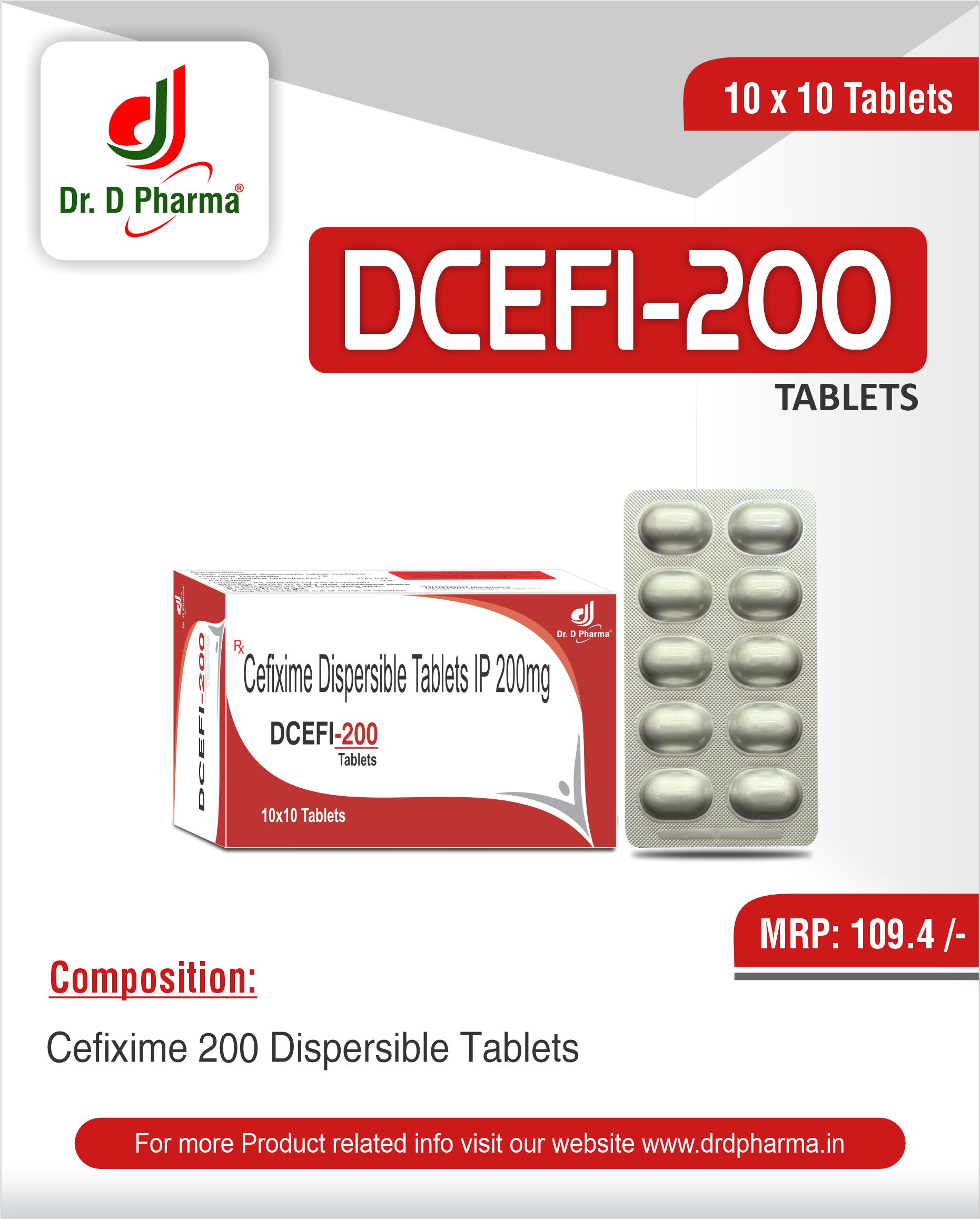 DCEFI-200 Tablets
